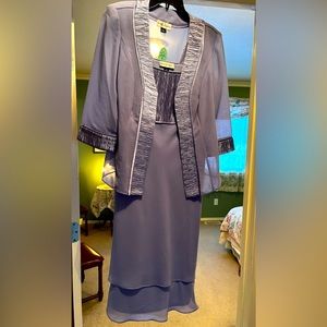 Draper’s & Damon’s sz 8 light purple dress with jacket